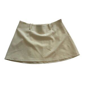 With Harper Lu Suit Mini Skirt in Cream